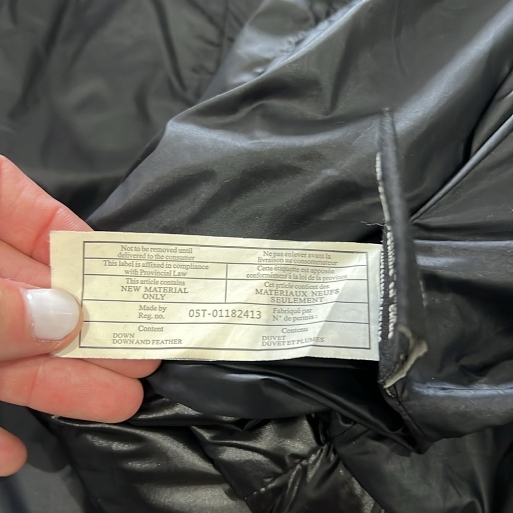 SAM Shiny Black Down Jacket - Picture 4 of 4